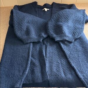 LC Lauren Conrad Deep Blue Cardigan